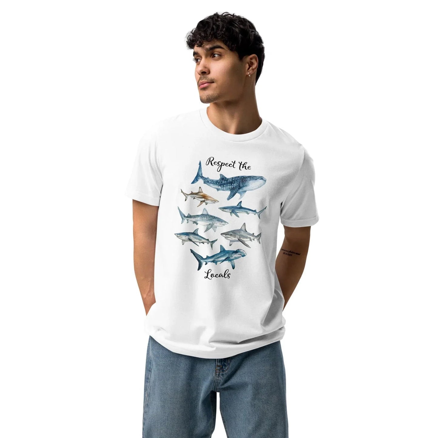 Respect The Locals Men's Eco T-Shirt - 