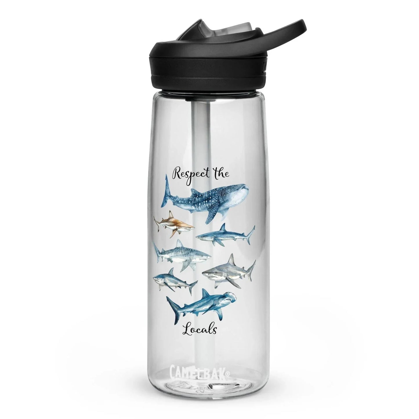 Respect the Locals Water Bottle - 