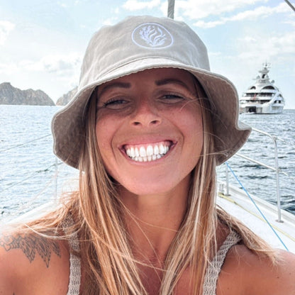 Salinity Swimwear Organic Cotton Bucket Hat - 