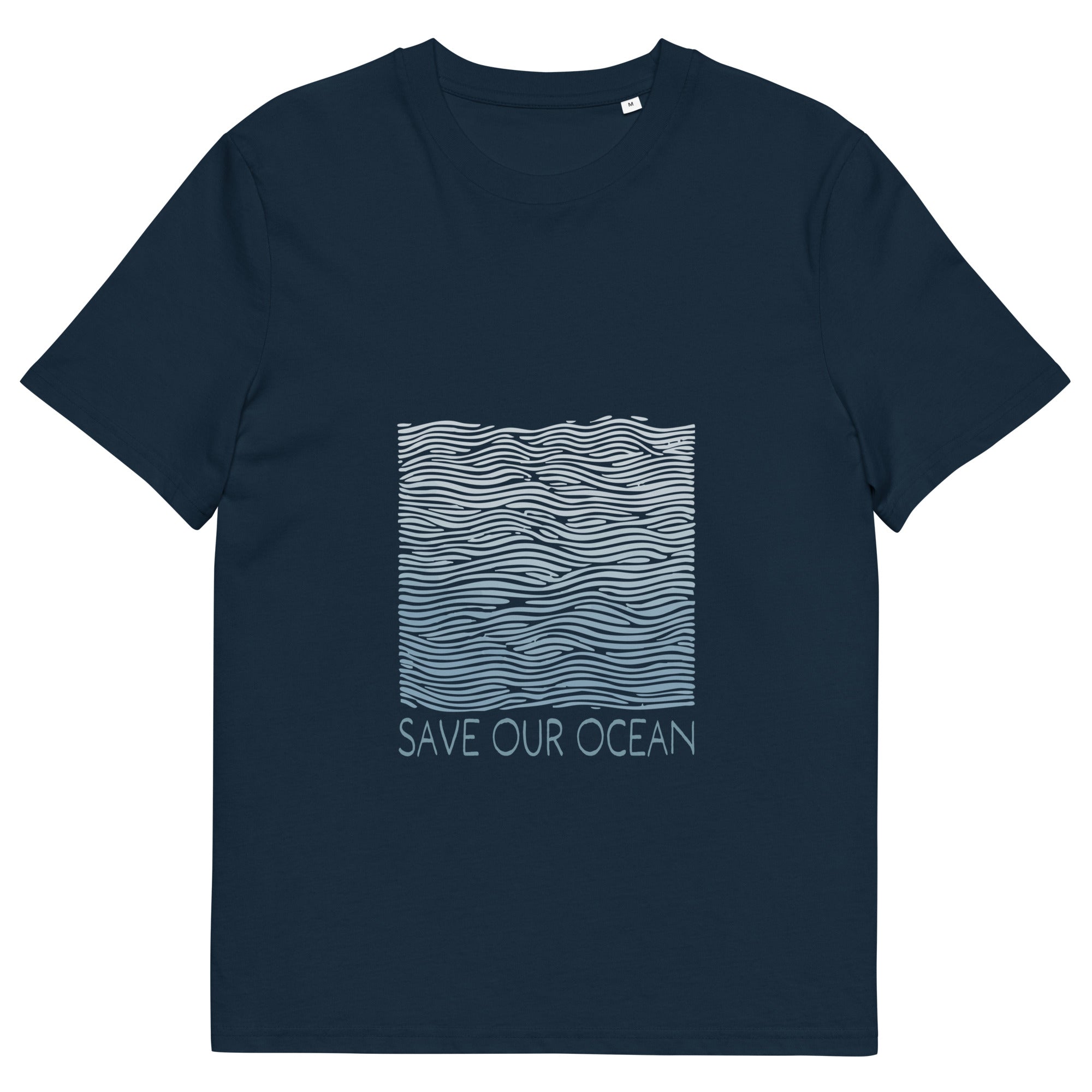 Save Our Ocean Men's Organic Cotton T-Shirt -  - ["men","T"]