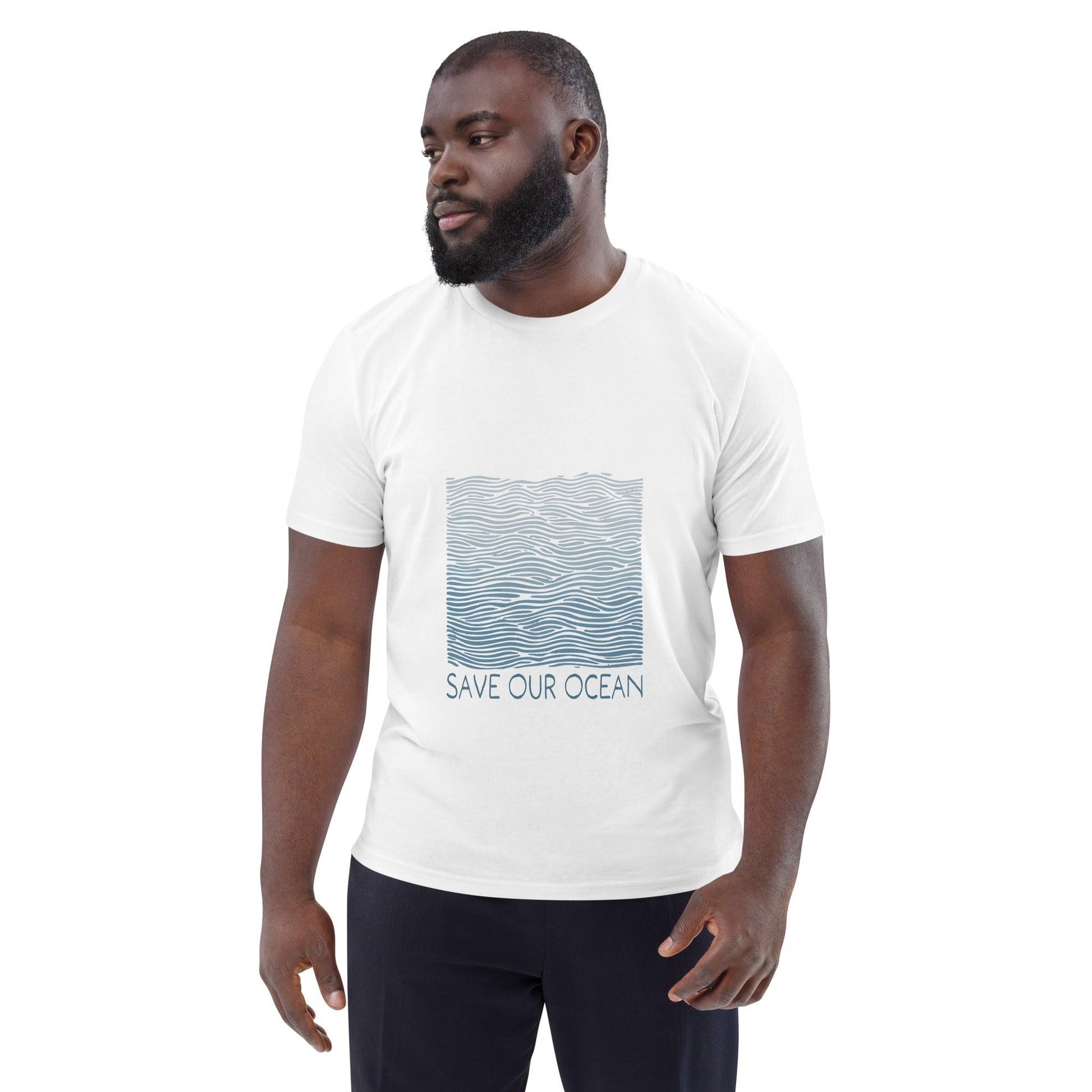 Save Our Ocean Men's Organic Cotton T-Shirt - 