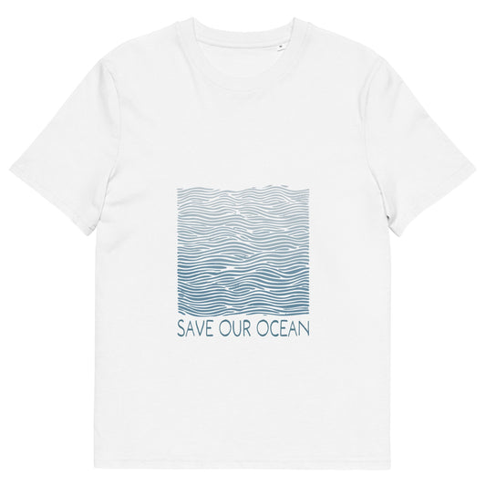 Save Our Ocean Men's Organic Cotton T-Shirt - 