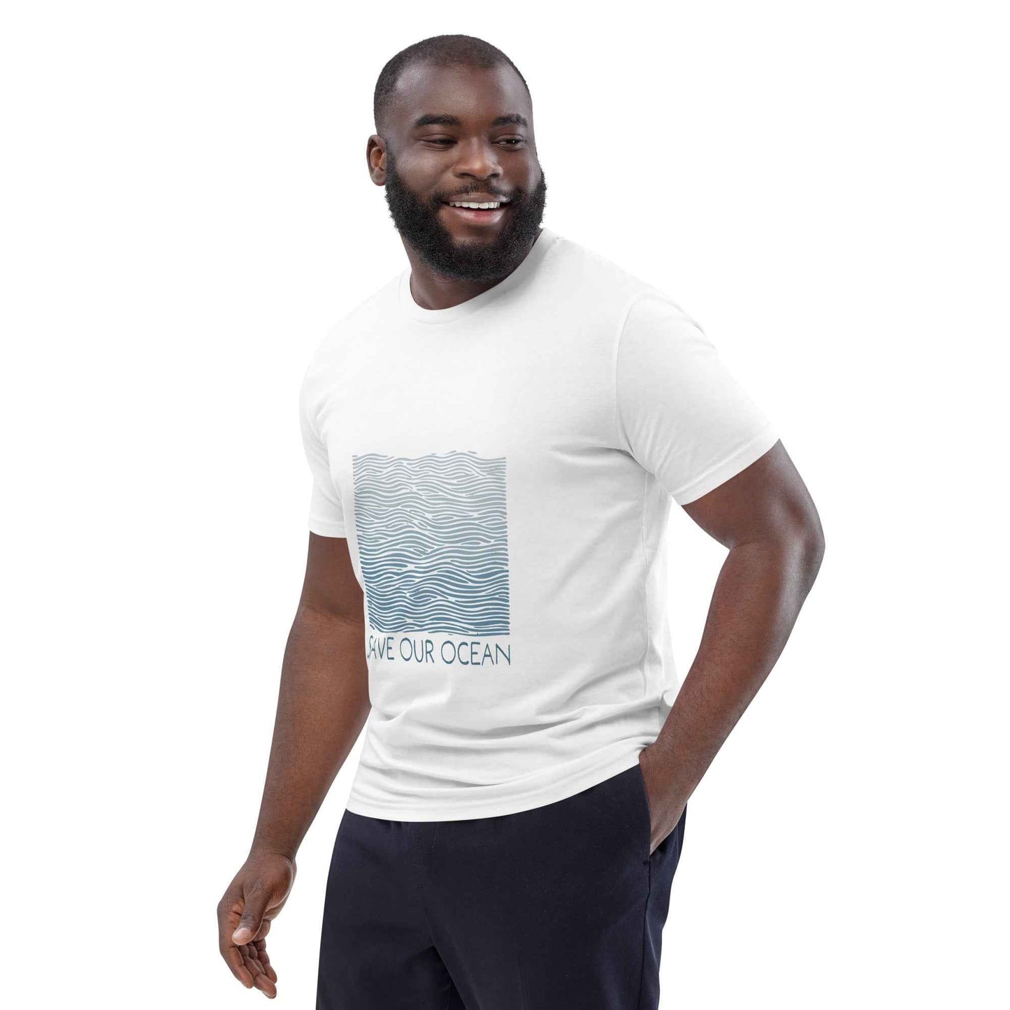 Save Our Ocean Men's Organic Cotton T-Shirt - 