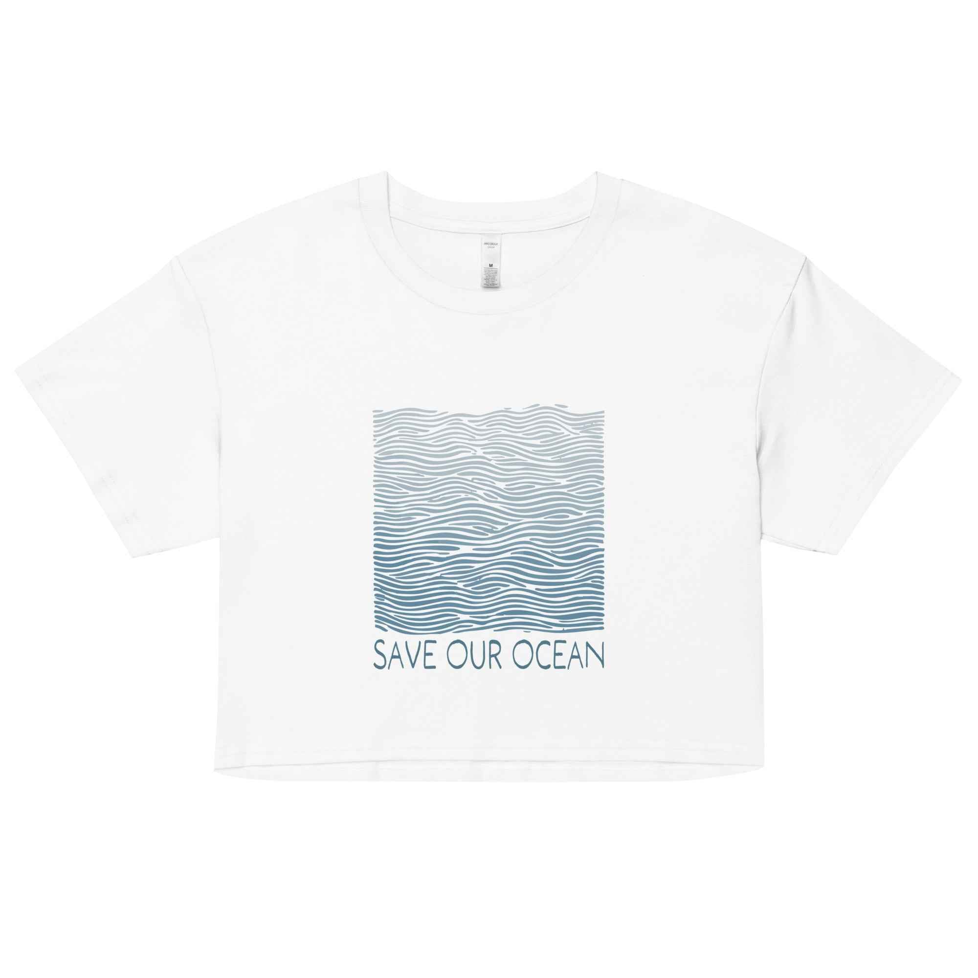 Save Our Ocean Women’s Crop Top -  - ["T","women"]
