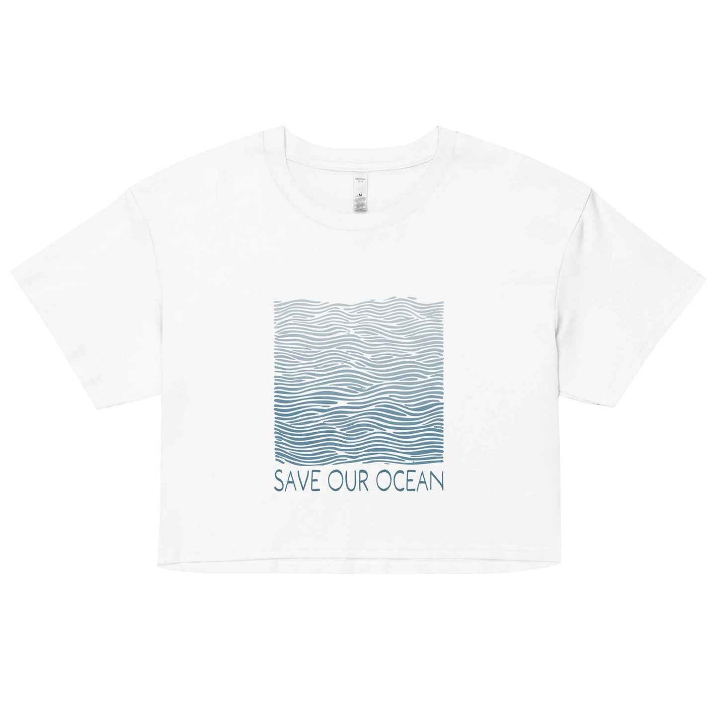 Save Our Ocean Women’s Crop Top - 