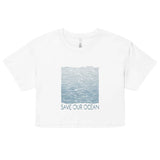 Save Our Ocean Women’s Crop Top -  - ["T","women"]