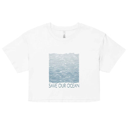 Save Our Ocean Women’s Crop Top - 