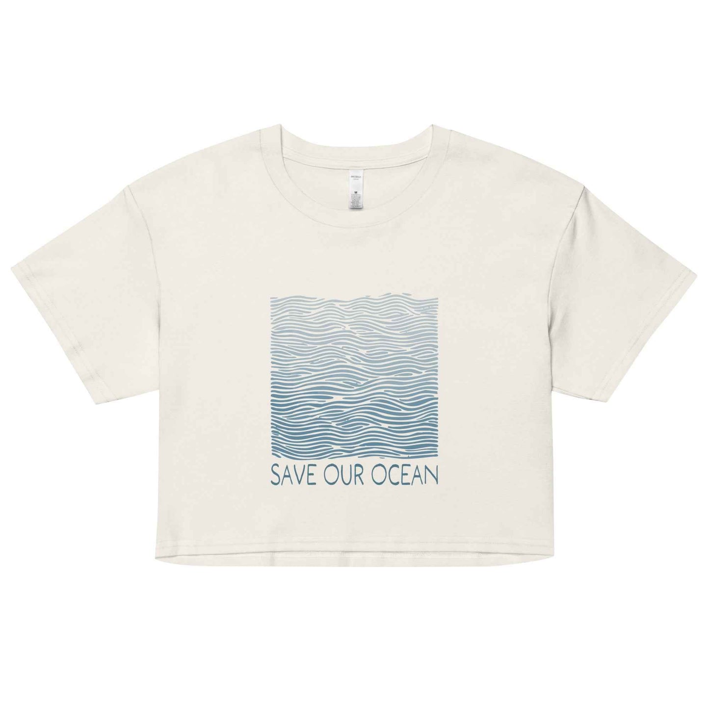 Save Our Ocean Women’s Crop Top - 