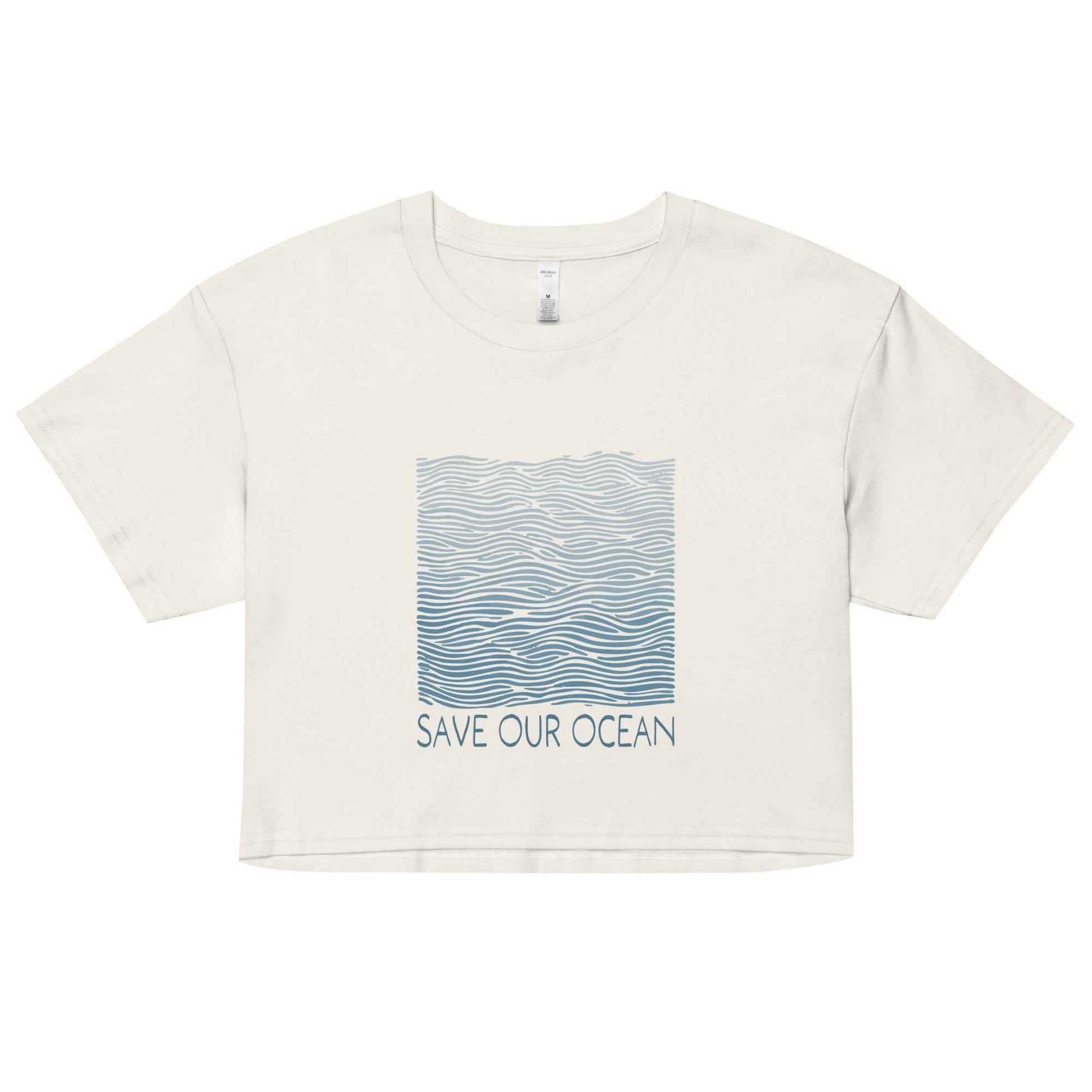 Save Our Ocean Women’s Crop Top - 