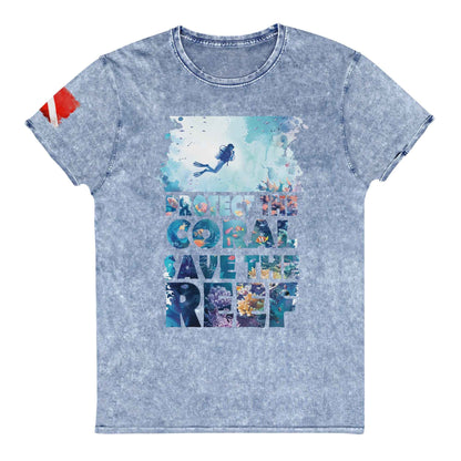 Save The Reef Faded Men's T-Shirt - 