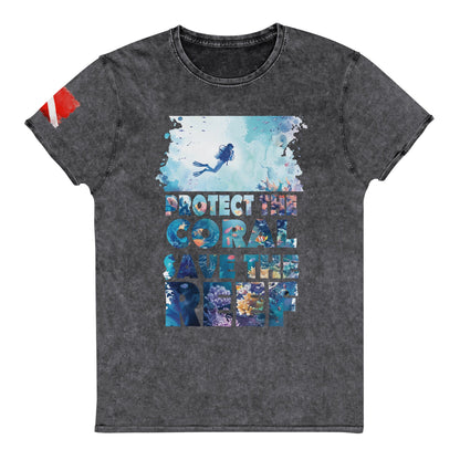 Save The Reef Faded Men's T-Shirt - 