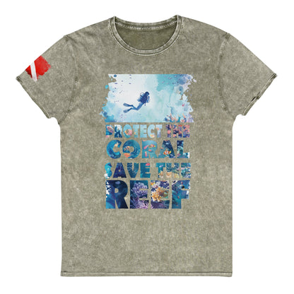 Save The Reef Faded Men's T-Shirt - 