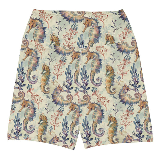 Seahorse Haven 4" Inch Dive Shorts - 