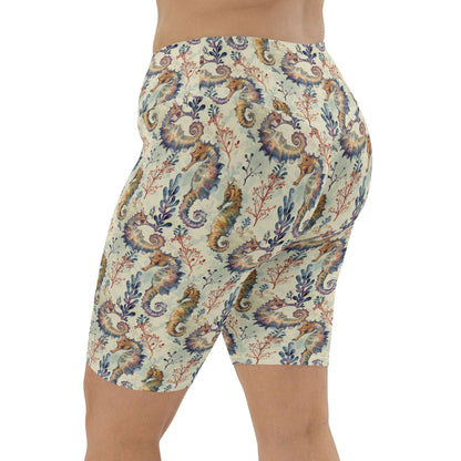Seahorse Haven 8" Inch Dive Shorts - 