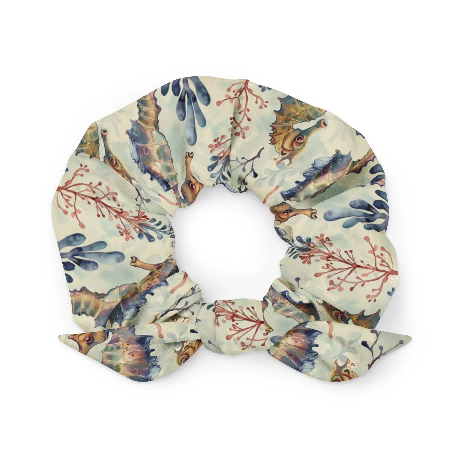 Seahorse Haven Eco-Scrunchie - 