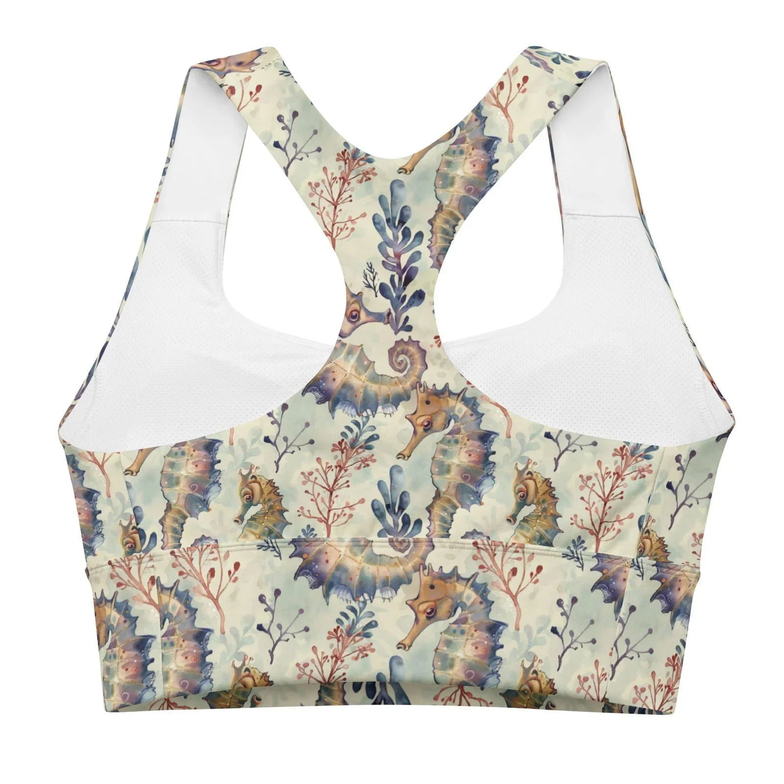 Seahorse Haven Eco Sports Bra Top - 