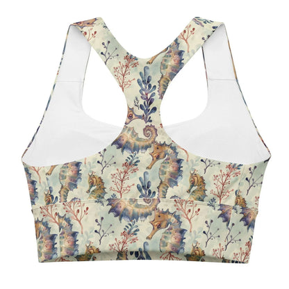 Seahorse Haven Eco Sports Bra Top - 