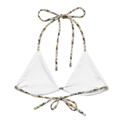 Seahorse Haven Eco String Bikini Top - 