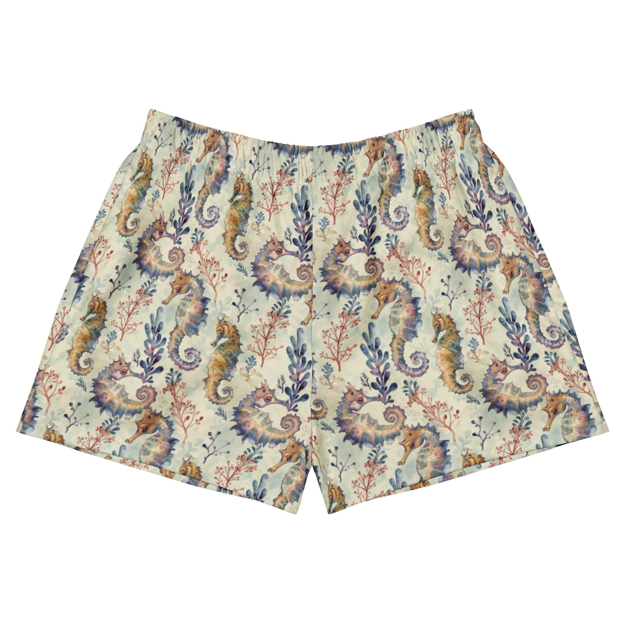 Seahorse Haven Eco Swim Shorts -  - ["seahorse","Seahorse Haven","Short","swim","women"]
