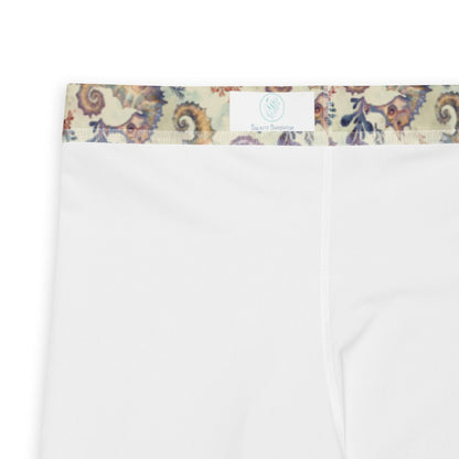 Seahorse Haven Men's Swim Leggings - 