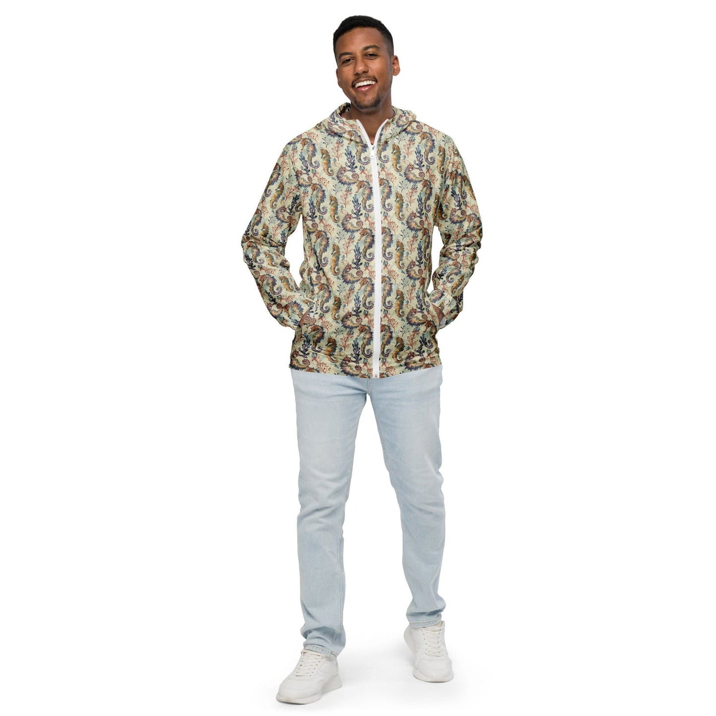 Seahorse Haven Men’s windbreaker - 