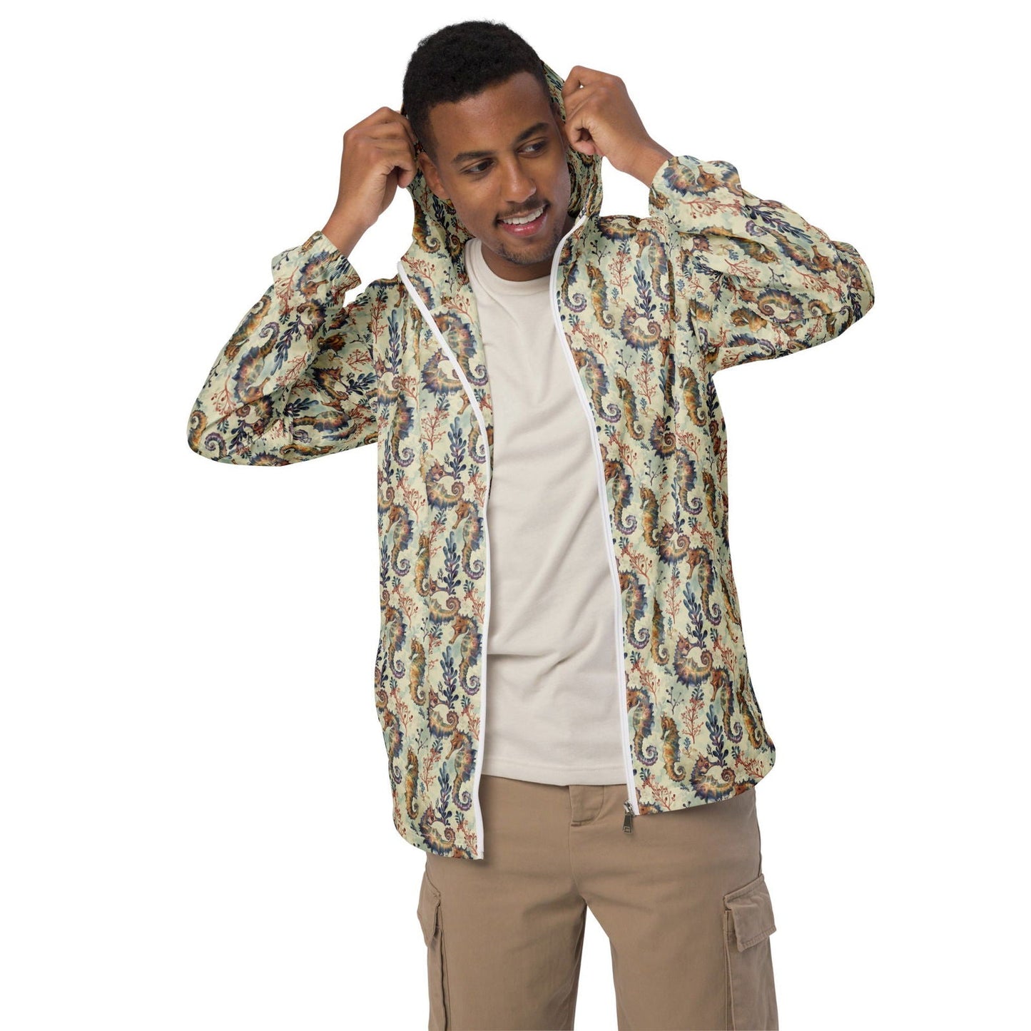 Seahorse Haven Men’s windbreaker - 