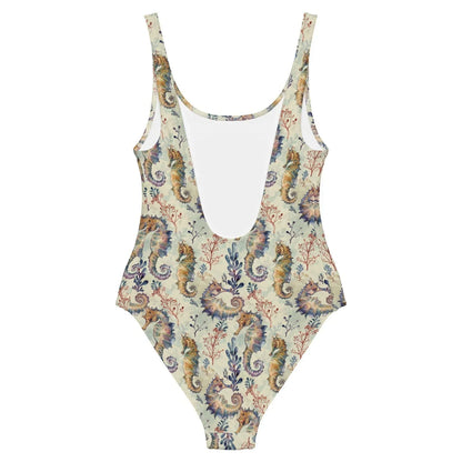 Seahorse Haven One-Piece Swimsuit - 