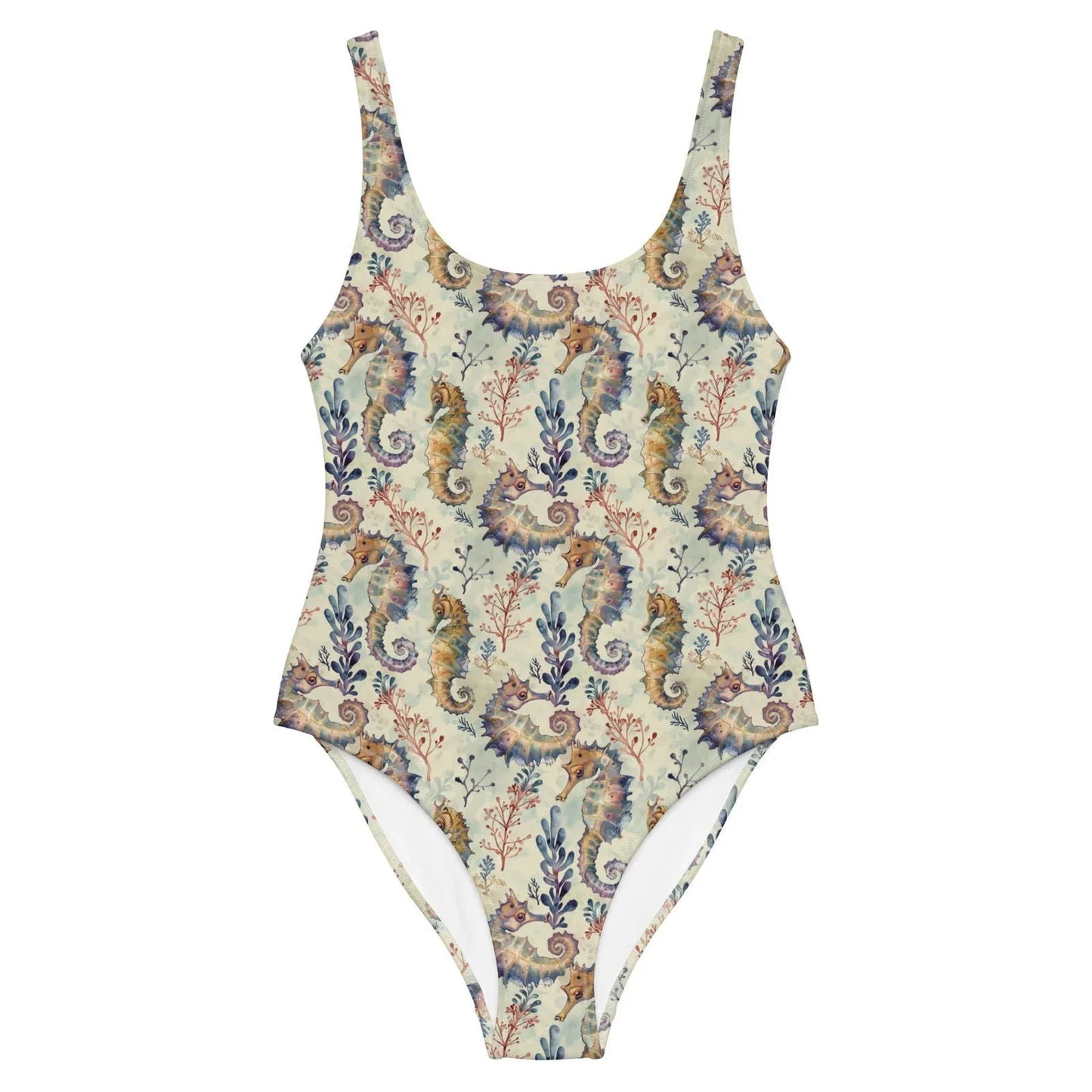 Seahorse Haven One-Piece Swimsuit - 