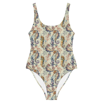Seahorse Haven One-Piece Swimsuit - 