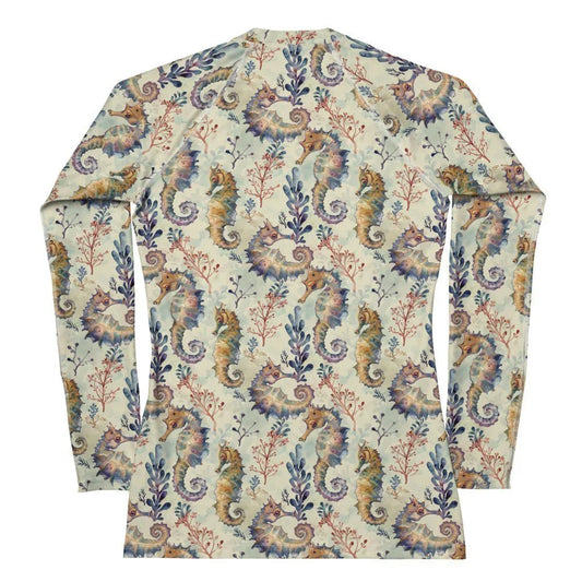 Seahorse Haven Women's Rash Guard - 