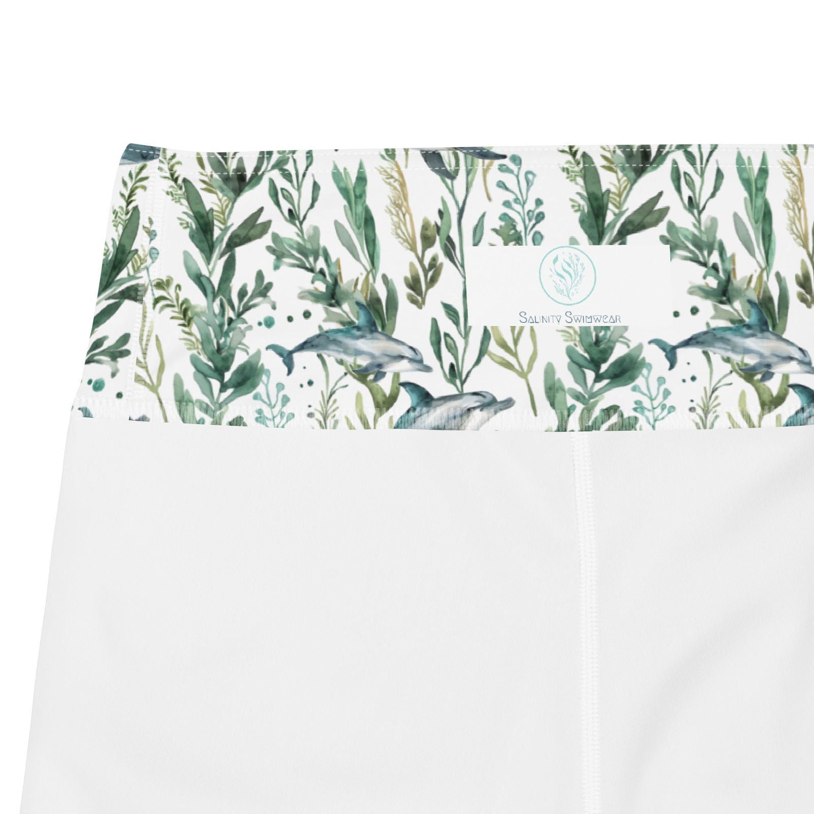 Seascape Dolphin Capri Swim Leggings - 