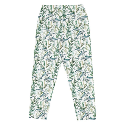 Seascape Dolphin Capri Swim Leggings - 