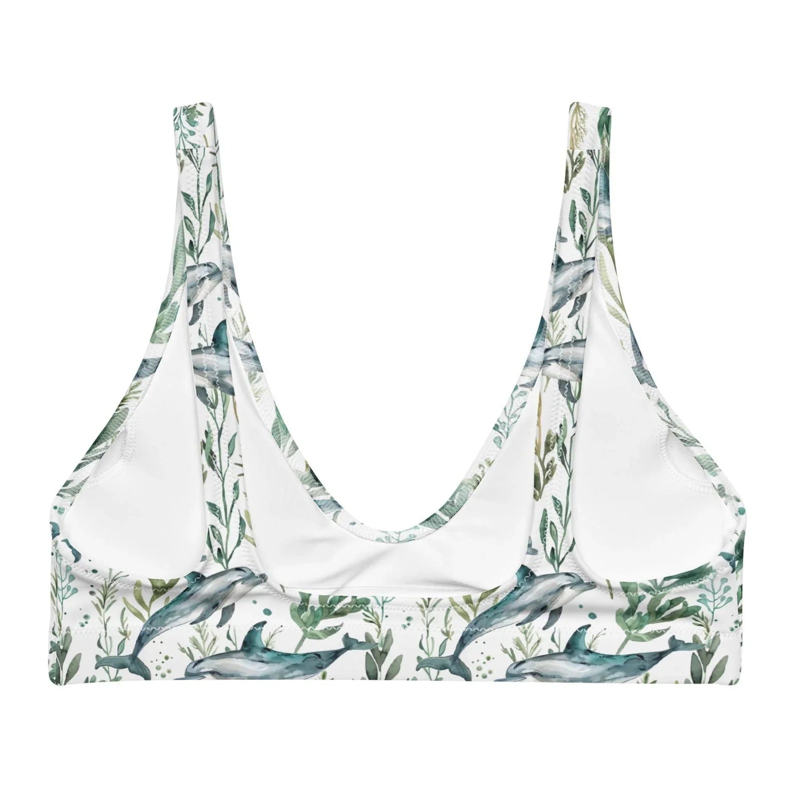 Seascape Dolphin Eco Bikini Top - 