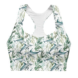 Seascape Dolphin Eco Sports Bra Top -  - ["dolphin","Seascape Dolphin","swim","women"]