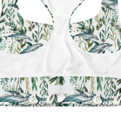 Seascape Dolphin Eco Sports Bra Top - 