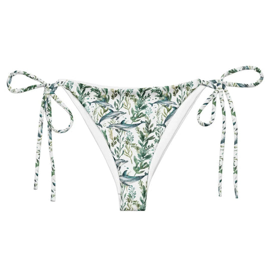 Seascape Dolphin Eco String Bikini Bottom - 