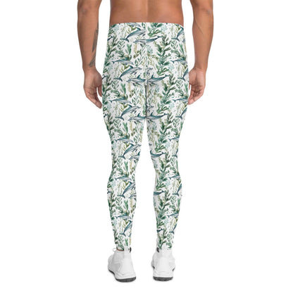 Seascape Dolphin Men's Swim Leggings - 