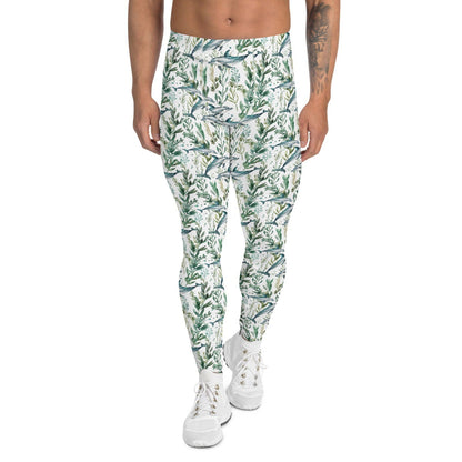 Seascape Dolphin Men's Swim Leggings - 