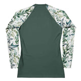 Seascape Dolphin Women's Rash Guard Solid -  - ["dolphin","rash guard","Seascape Dolphin","Wildlife","women"]