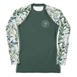 Seascape Dolphin Women's Rash Guard Solid -  - ["dolphin","rash guard","Seascape Dolphin","Wildlife","women"]