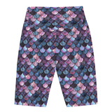Shadowy Sea Siren 8" Inch Dive Shorts -  - ["mermaid","Shadowy Sea Siren","Short","women"]