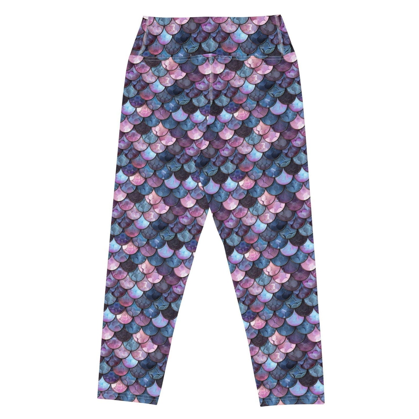 Mermaid Scales Collection Capri Swim Leggings - 