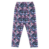 Mermaid Scales Collection Capri Swim Leggings -  - ["Blue Lagoon Mermaid","leggings","mermaid","women"]