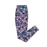 Shadowy Sea Siren Eco Swim Leggings With Pockets -  - ["leggings","mermaid","Shadowy Sea Siren","women"]