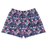 Shadowy Sea Siren Eco Swim Shorts -  - ["mermaid","Shadowy Sea Siren","Short","swim","women"]