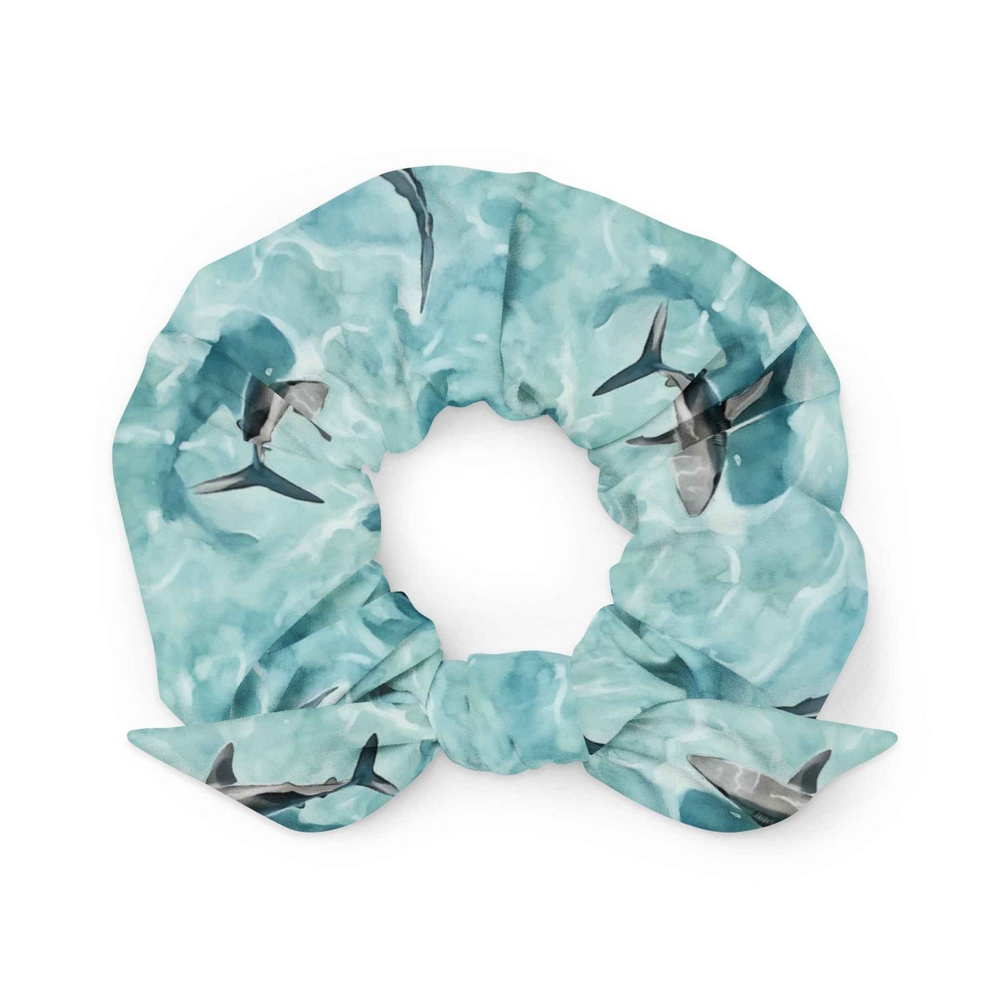 Blacktip Shark Drift Eco-Scrunchie - 