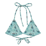 Blacktip Shark Drift Eco String Bikini Top -  - ["shark","shark watch","swim","women"]