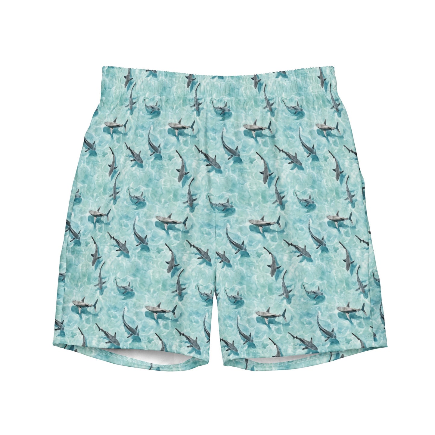 Blacktip Shark Drift Men's Eco Swim Trunks - 