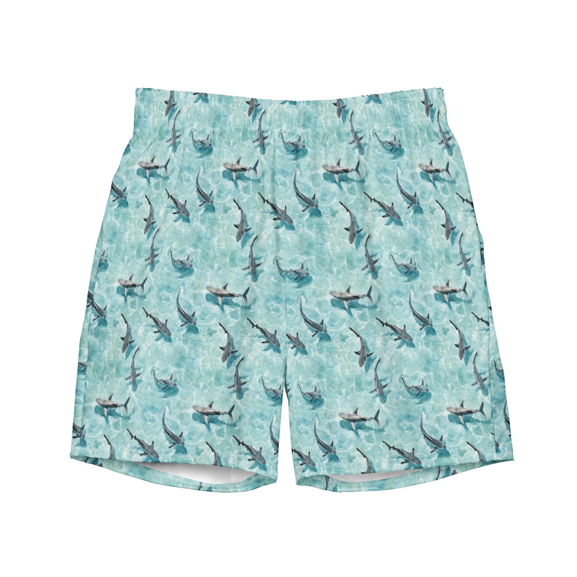 Blacktip Shark Drift Men's Eco Swim Trunks - 