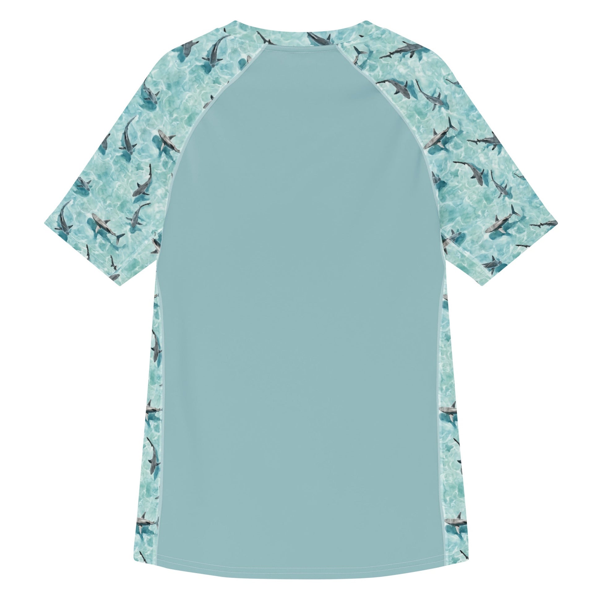Blacktip Shark Drift Men’s Short Sleeve Swim Shirt - 